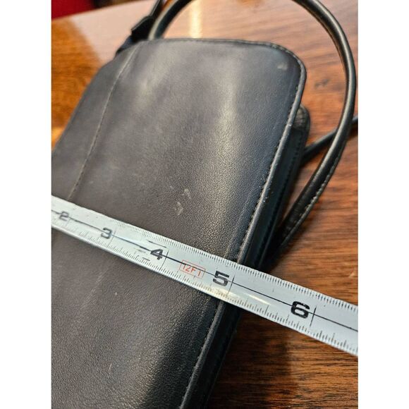 Giani Bernini Black Leather Mini Bag - Picture 7 of 8